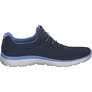新品 SKECHERS SUMMITSメモリーフォーム NAVY 24cm Summits - AT